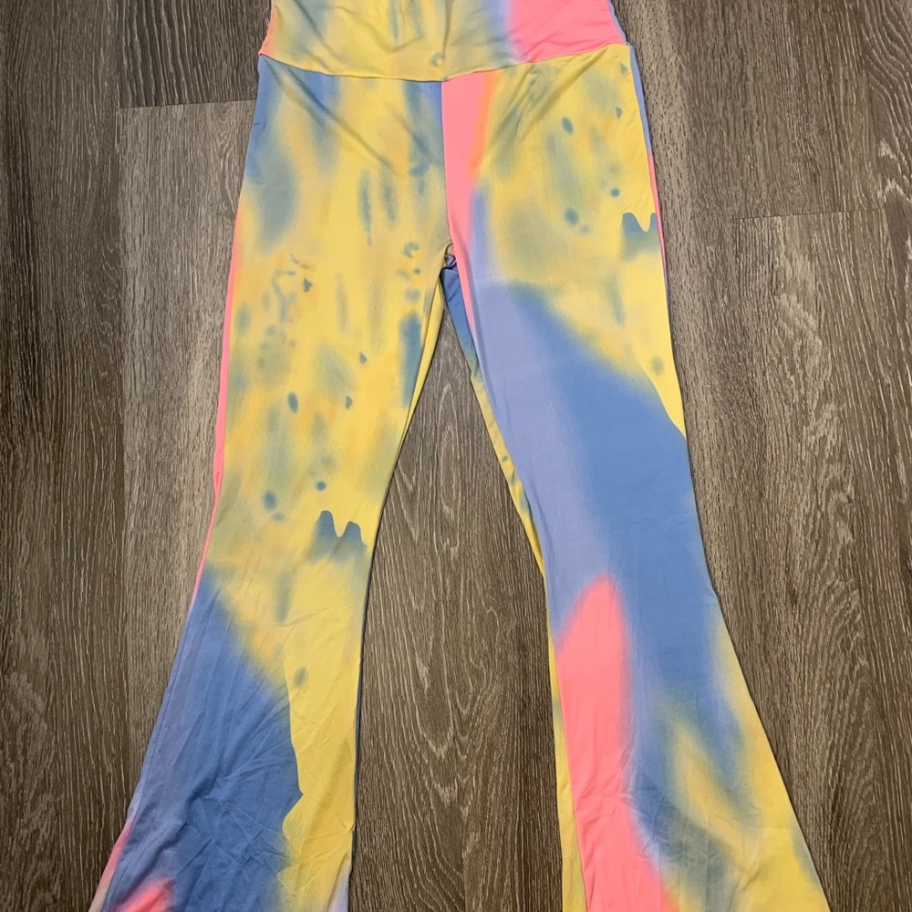 Tie Dye Flare Soft pants